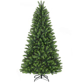 Salcar injection molded Christmas tree artificial artificial fir tree Christmas tree with metal stand quick assembly 100% PE tree tops Christmas decoration indoor